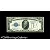 Fr. 1700 $10 1933 Silver Certificate. Fine-Very Fine.