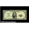 Fr. 1850-F* $5 1929 Federal Reserve Bank Note. Fine.