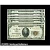 Image 1 : Another Nice Grouping of 1929 $20 FRBN's, Including