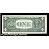 Image 2 : Fr. 1908-D $1 1974 Federal Reserve Note. Gem Crisp Un