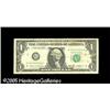 Image 1 : Fr. 1913-G $1 1985 Federal Reserve Note. Very Fine.