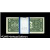 Image 4 : Fr. 1924-A $1 1999 Federal Reserve Notes. Three Origi