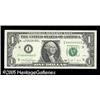 Image 1 : Fr. 1916-I $1 1988A Federal Reserve Note. Superb Gem