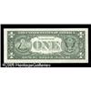 Image 2 : Fr. 1916-I $1 1988A Federal Reserve Note. Superb Gem