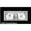 Image 1 : Fr. 1921-B $1 1995 Federal Reserve Note. Choice Crisp