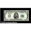 Image 1 : Fr. 1950-D $5 1928 Federal Reserve Note. Choice Crisp