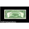 Image 2 : Fr. 1950-D $5 1928 Federal Reserve Note. About Uncirc