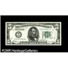 Image 1 : Fr. 1950-E* $5 1928 Federal Reserve Note. Choice Cris