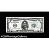 Image 1 : Fr. 1950-F* $5 1928 Federal Reserve Note. Crisp Uncir