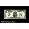 Image 1 : Fr. 1950-I $5 1928 Federal Reserve Note. Choice Crisp