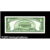 Image 2 : Fr. 1950-K* $5 1928 Federal Reserve Note. Choice Cris