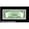 Image 2 : Fr. 1950-L $5 1928 Federal Reserve Note. Choice Crisp