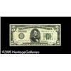 Image 1 : Fr. 1951-K* $5 1928A Federal Reserve Note. Very Fine.