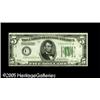Image 1 : Fr. 1952-C* $5 1928B Federal Reserve Note. Choice Cri
