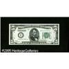 Image 1 : Fr. 1952-I* $5 1928B Federal Reserve Note. Choice Abo