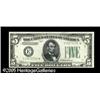Image 1 : Fr. 1956-E* $5 1934 Mule Federal Reserve Note. Gem Cr