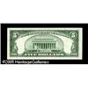 Image 2 : Fr. 1956-F* $5 1934 Mule Federal Reserve Note. Choice