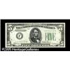 Image 1 : Fr. 1956-F* $5 1934 Mule Federal Reserve Note. Choice