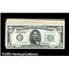 Image 1 : Fr. 1957-A-L (12) $5 1934A Federal Reserve Notes. Nea
