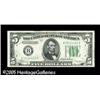 Image 1 : Fr. 1958-B $5 Face Plate 212 1934-B Federal Reserve N