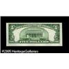 Image 2 : Fr. 1959-B* $5 1934C Federal Reserve Note. Choice Cri