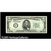 Image 1 : Fr. 1960-F $5 1934D Federal Reserve Note. Extremely F