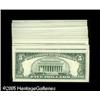 Image 2 : Fr. 1969-A-L* $5 1969 Federal Reserve Notes. Complete