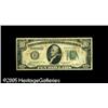 Image 1 : Fr. 2000-K* $10 1928 Federal Reserve Note. Very Good-