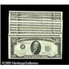 Image 1 : Fr. 2010-A*-L* $10 1950 Wide Federal Reserve Notes. C