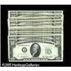 Image 1 : Fr. 2011-A*-L* (14) $10 1950A Federal Reserve Notes.