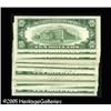 Image 2 : Fr. 2011-A*-L* (14) $10 1950A Federal Reserve Notes.