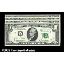 Fr. 2020-B*, F*, G*, H* $10 1969B Federal Reserve Not