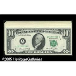 Fr. 2022-A-L (21) $10 1974 Federal Reserve Notes. Nea