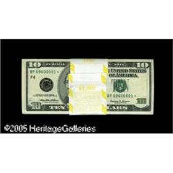 Fr. 2034-F* $10 1999 Federal Reserve Notes. Original
