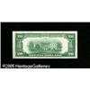 Image 2 : Fr. 2050-C* $20 1928 Federal Reserve Note. Extremely
