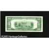 Image 2 : Fr. 2050-D* $20 1928 Federal Reserve Note. Extremely