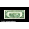 Image 2 : Fr. 2050-K* $20 1928 Federal Reserve Note. Very Fine.