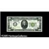 Image 1 : Fr. 2053-L $20 1928C Federal Reserve Note. Choice Cri