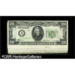 Fr. 2054-A (12) $20 1934 Mule Federal Reserve Notes.