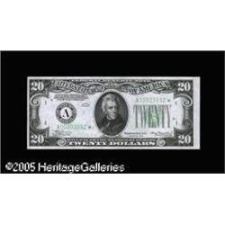 Fr. 2054-A*, C*, I* $20 1934 Mule Federal Reserve Not