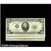 Image 1 : Fr. 2061-B*-L* (15) $20 1950B Federal Reserve Notes.
