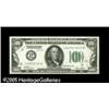 Image 1 : Fr. 2150-L $100 1928 Federal Reserve Note. Choice Cri