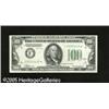 Image 1 : Fr. 2152-F* $100 1934 Federal Reserve Note. Choice Cr