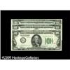 Image 1 : 1934 $100 DGS Star Fed Trio, Including Chicago AU