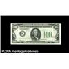 Image 1 : Fr. 2152-K* $100 1934 Federal Reserve Notes. About Un