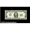 Image 3 : Fr. 2152-K* $100 1934 Federal Reserve Notes. About Un