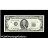 Image 1 : Fr. 2158-A* $100 1950A Federal Reserve Note. Gem Cris