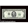 Image 1 : Fr. 2158-C* $100 1950A Federal Reserve Note. Choice C