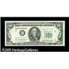 Image 1 : Fr. 2158-C* $100 1950A Federal Reserve Note. Choice A