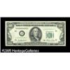Image 1 : Fr. 2158-J* $100 1950A Federal Reserve Note. Choice C